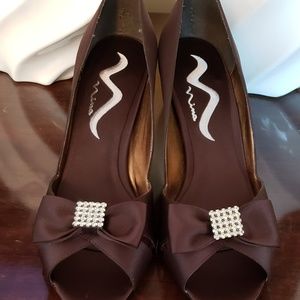 Nina Satin Formal Pumps